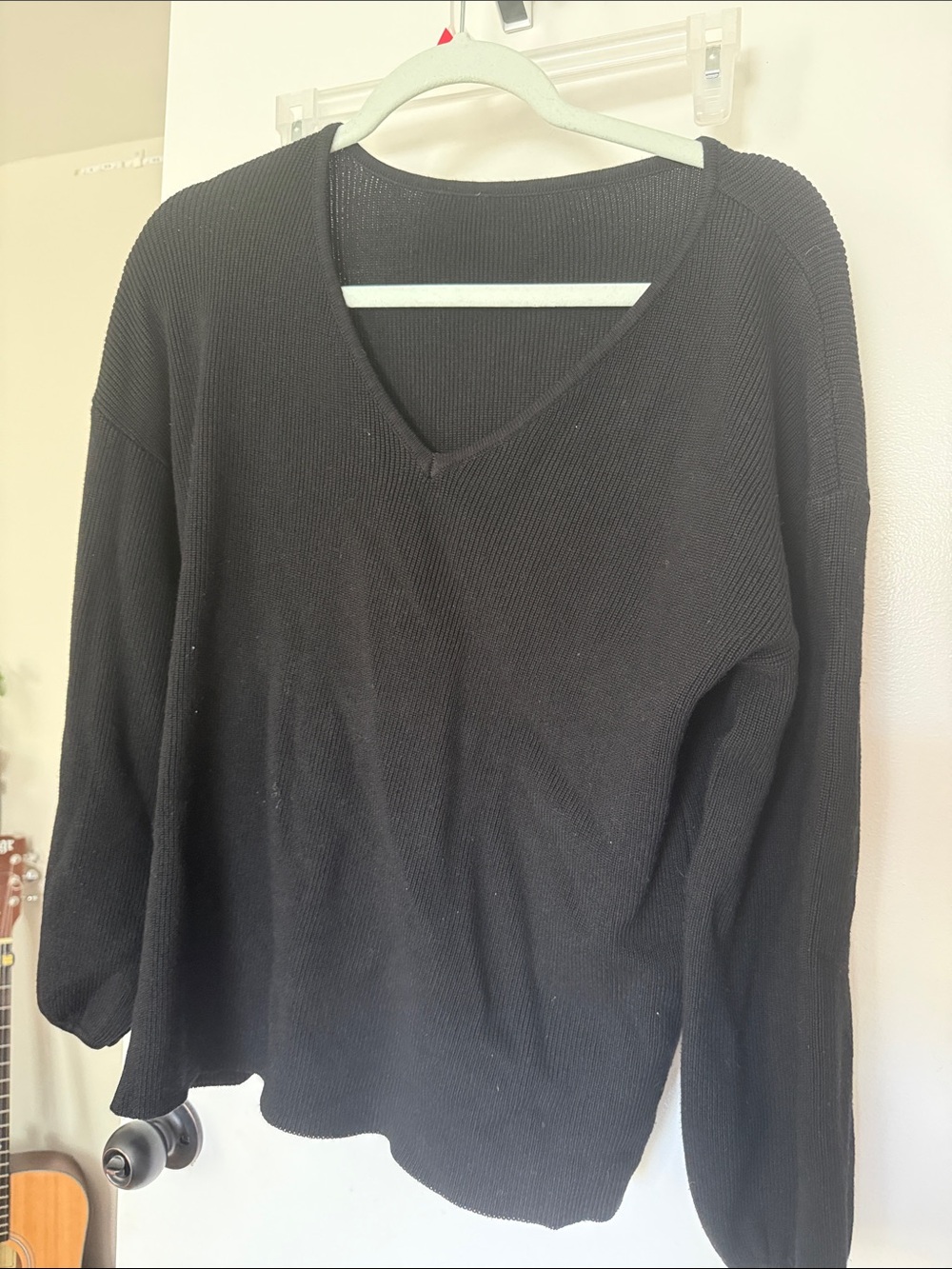 Black sweater